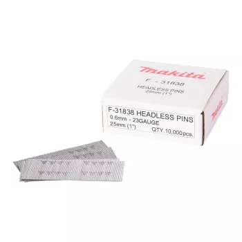 Makita F-31838 cinkotas tapu naglas, 0,6 x 25 mm, 23 Ga, 10000 gab.
