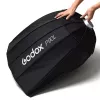 Softbox Godox P90L 90cm Melns Neilons Poliesters ar difuzoriem