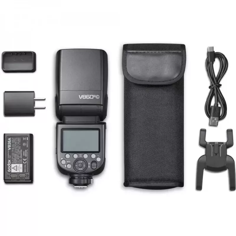Slave zibspuldze Godox Ving V860III melna 1,5 s uzlādes laiks 530 g