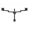 Multibrackets M VESA Deskmount Officeline Dual Melns Clamp/Bolt-through 16kg 15-30in