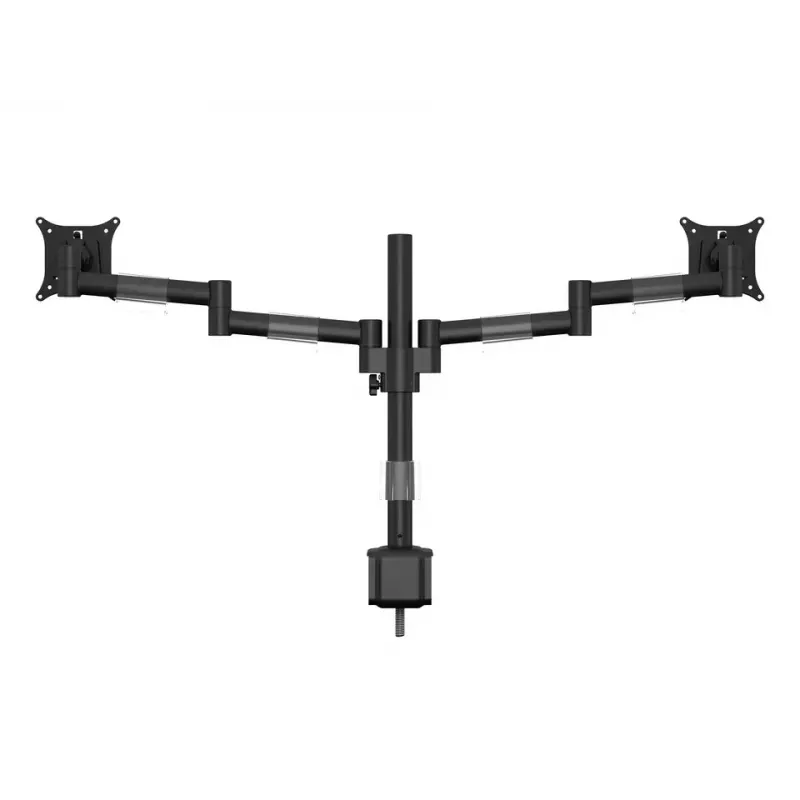 Multibrackets M VESA Deskmount Officeline Dual Melns Clamp/Bolt-through 16kg 15-30in