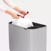 Atkritumu tvertne Brabantia 316227 34L taisnstūrveida plastmasas tērauds