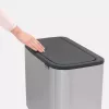 Atkritumu tvertne Brabantia 316227 34L taisnstūrveida plastmasas tērauds