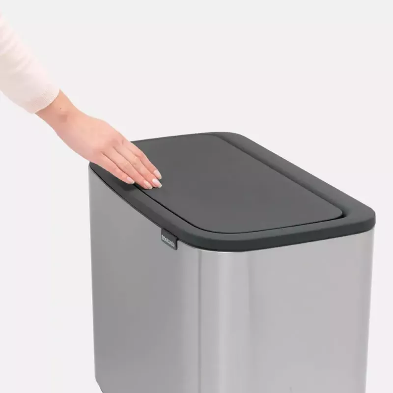 Atkritumu tvertne Brabantia 316227 34L taisnstūrveida plastmasas tērauds