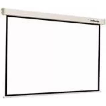Projekcijas ekrāns REFLECTA Crystal-Line Rollo lux 160 x 160 (skatāmais laukums 156 x 156 cm, 1:1, kvadrātveida, melns/balts)