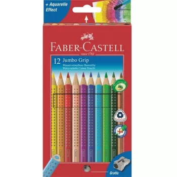 Krāsainie zīmuļi Faber-Castell Jumbo Grip Multi 110912