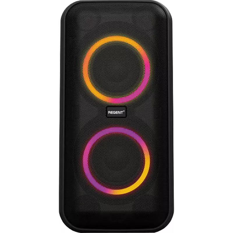 Bluetooth skaļrunis FERGUSON REGENT Power Audio 400BT RGB 60W FM USB AUX DSP melns