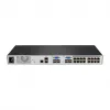 KVM slēdzis Vertiv AV3216-001 — 16 portu ar 1 vietējo un 1 attālināto lietotāju