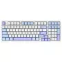 VGN V98 Pro spēļu tastatūra, Crystal Wine - Sea Salt (US)