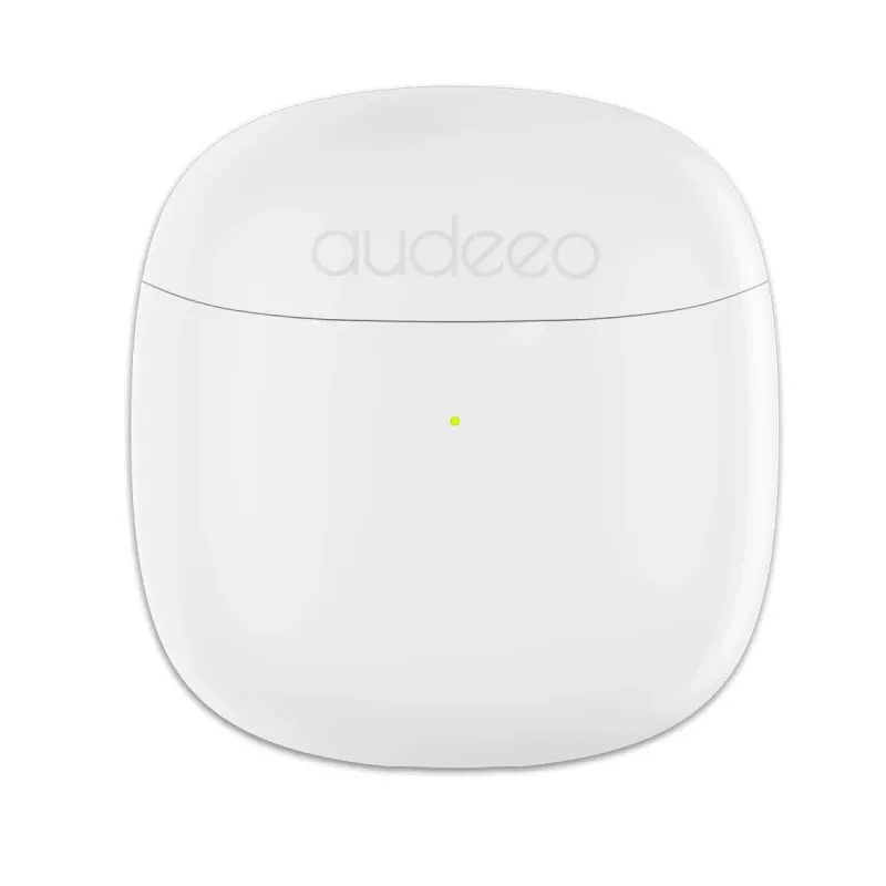 Bezvadu TWS austiņas Audeeo Orbiter II — patiesi bezvadu stereo, baltas