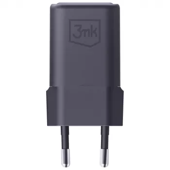Lādētājs 3MK Hyper Charger PD 33W GaN QC4+ melns — 33 W PD ātrais lādētājs ar GaN tehnoloģiju