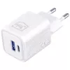 Sienas lādētājs 3MK Hyper Charger PD 33W GaN QC4+ balts — USB‑C PD 33W, GaN, Quick Charge 4+