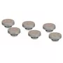 Thermal Grizzly DeltaMate Plug - Matt Nickel (6 gab. iepakojums) (TG-DM-FIT-6209)
