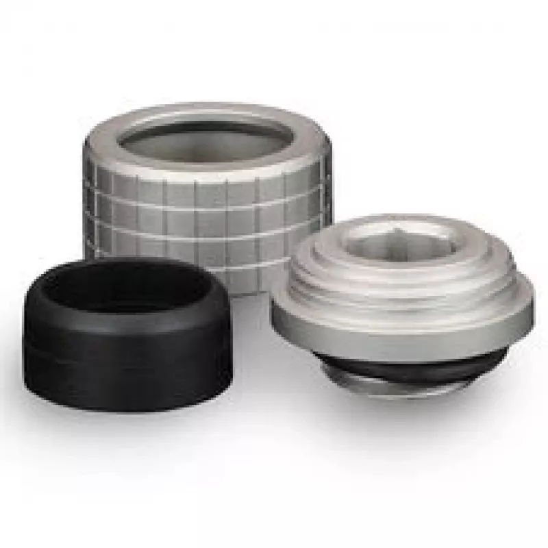 Thermal Grizzly DeltaMate Fitting HT14 Matt Nickel 6-pack — termiskās saskarnes materiāla piederums
