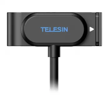 Telesin magnētiskais uzlādes adapteris ar vāciņu GoPro HERO 9/10/11/12/13