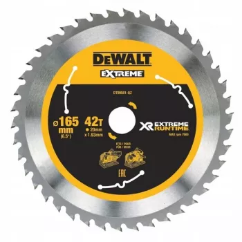 DeWALT DT99561-QZ ripzāģa asmens 16,5 cm 1 gab.