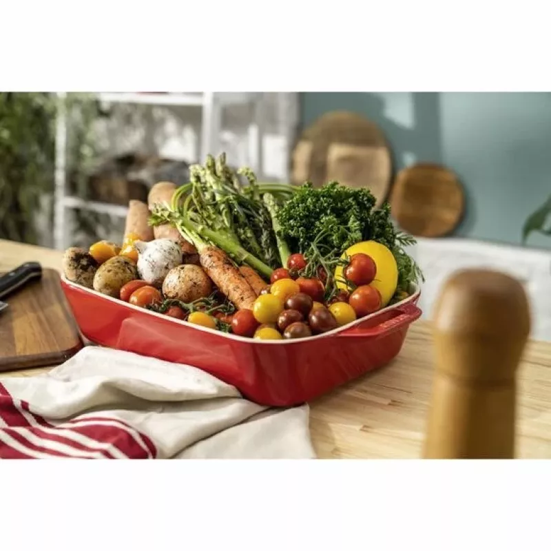ZWILLING Staub keramikas taisnstūra cepšanas komplekts 3 gab., sarkans, maks. 300°C