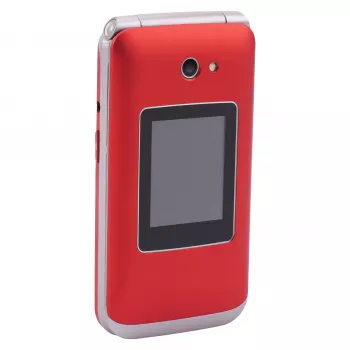 Atvāžamais tālrunis Olympia VITUS 4G — 2,8 collu (7,11 cm) LCD, Bluetooth, FM radio, 147 g, sarkans
