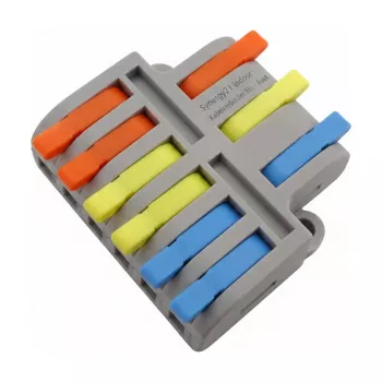 Iekštelpu kabeļu savienotājs Synergy21 S21-COMP-250224 — 3 ieejas, 6 izejas