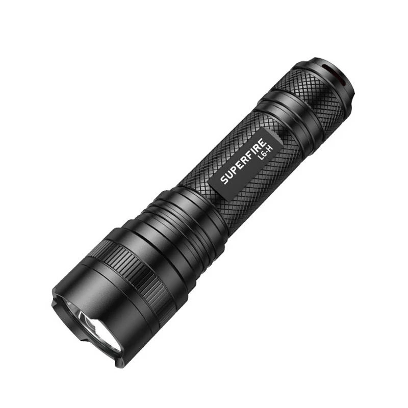 Kabatas lukturītis Superfire L6-H — rokas LED lukturis 900 lm, 15 W