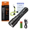 Kabatas lukturītis Superfire L6-H — rokas LED lukturis 900 lm, 15 W