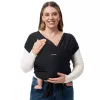 Momcozy Baby Wrap Carrier Melns | bērnu pārnēsātājs |
