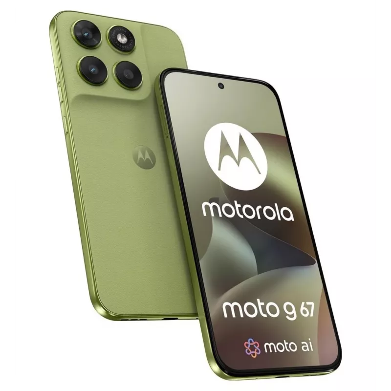 Viedtālrunis Motorola G67 5G 8GB/256GB Nile — 6.78 collu 120Hz pOLED, Dimensity 6300, 50+8MP, NFC, IP64