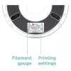 3D drukas materiāls Polymaker PD03001 Melns 1 kg 1,75 mm