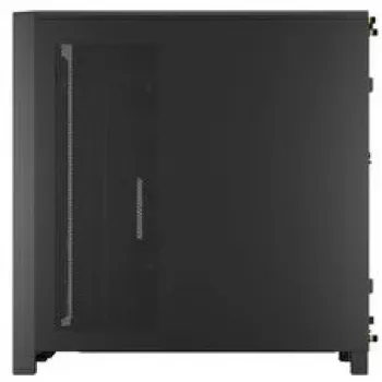 CORSAIR Mid-Tower PC Case FRAME 4000D RS Wood — Melns/Walnut