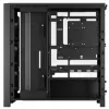 CORSAIR Mid-Tower PC Case FRAME 4000D RS Wood — Melns/Walnut