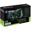 Grafikas karte Inno3D iChill GeForce RTX 5070 X3 — 12 GB GDDR7, 192 bitu, PCIe 5.0