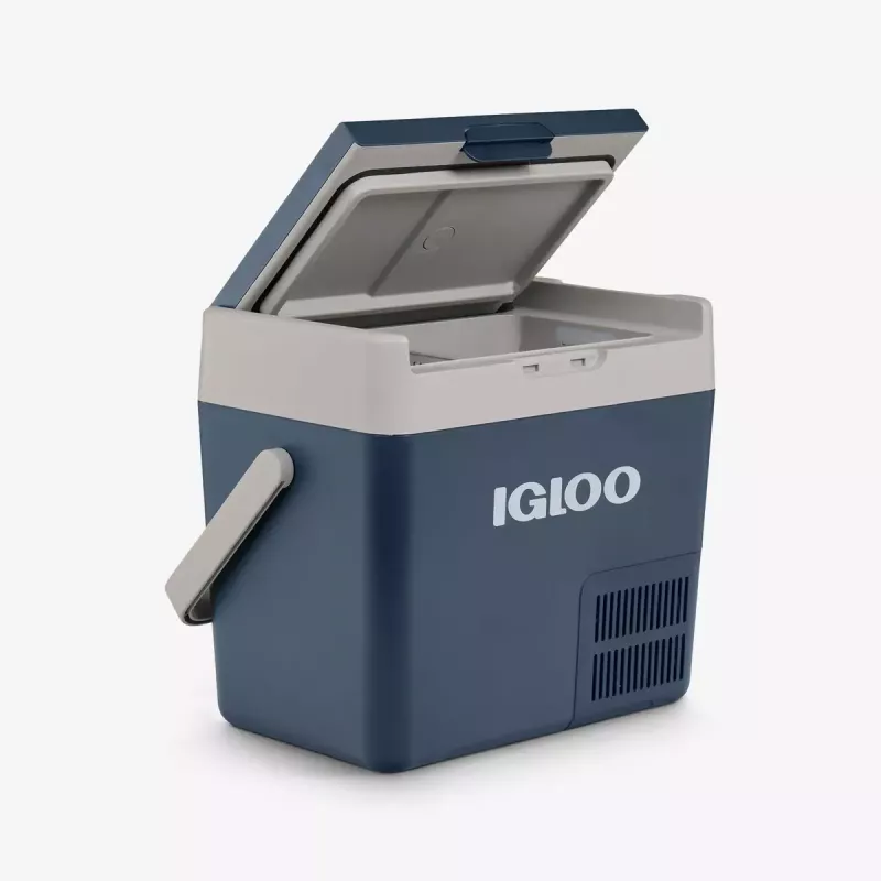 Dzesēšanas kaste Igloo ICF 18 elektriskais dzesētājs 18,9 L, maiņstrāvas/līdzstrāvas barošana, no -18 līdz 20 °C