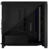 Corsair FRAME 4000X RS Mid-Tower datora korpuss melns RGB ventilators 4x RS120 PWM
