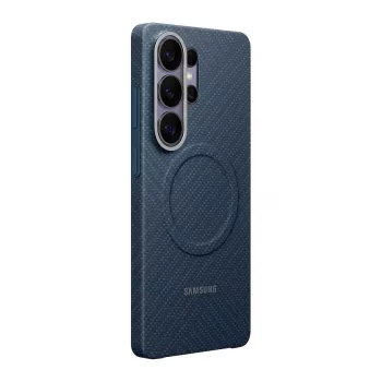SAMSUNG Carbon Magnet vāciņš priekš Galaxy S26 Ultra Dark Blue (EF-KS948SCEGWW)
