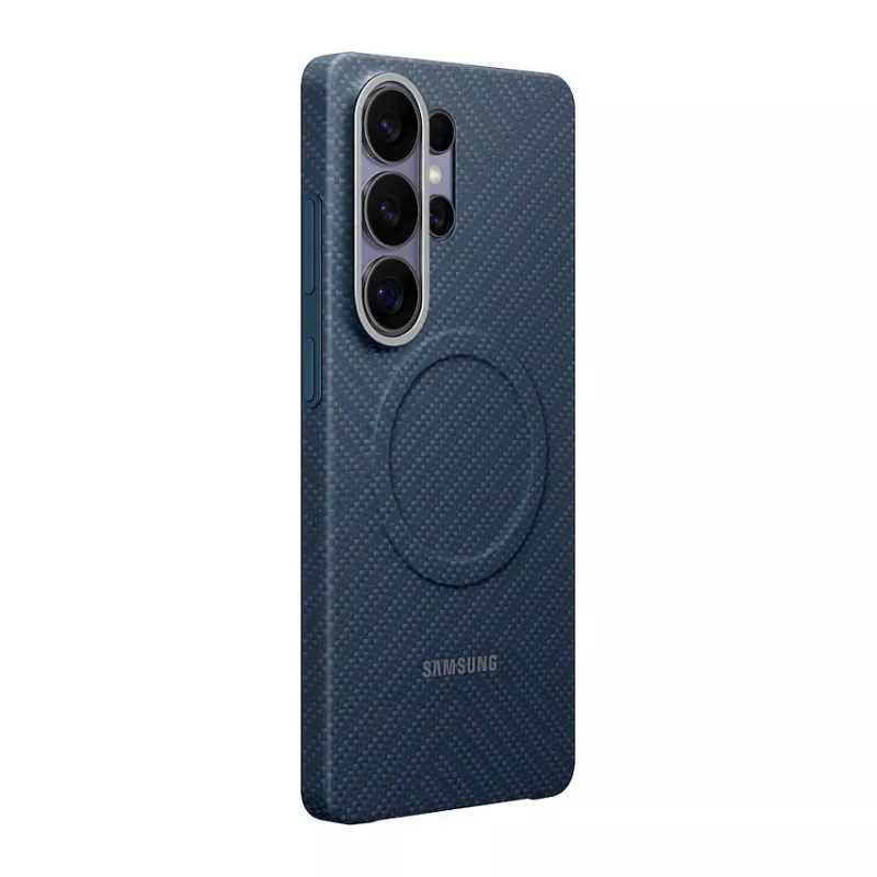 SAMSUNG Carbon Magnet vāciņš priekš Galaxy S26 Ultra Dark Blue (EF-KS948SCEGWW)