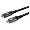 EQUIP USB4 Gen 2x2 C–C kabelis 3.0m, PD 100W, 4K/60Hz, 20Gbps, Melns