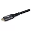 EQUIP USB4 Gen 2x2 C–C kabelis 3.0m, PD 100W, 4K/60Hz, 20Gbps, Melns