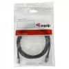 EQUIP USB4 Gen 2x2 C–C kabelis 3.0m, PD 100W, 4K/60Hz, 20Gbps, Melns