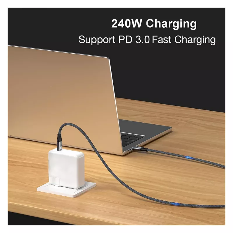 EQUIP USB4 Gen 2x2 C–C kabelis 3.0m, PD 100W, 4K/60Hz, 20Gbps, Melns