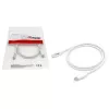 EQUIP USB 3.2 Gen 1 Type-C uz Type-C kabelis 0,5 m PD 60 W 5 Gbps balts