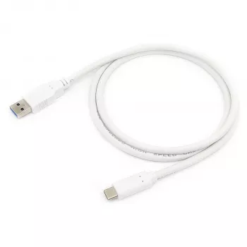 USB 3.2 Gen 1 C–A kabelis EQUIP 0,5 m 5 Gbps balts (USB-C uz USB-A, niķelēti kontakti)
