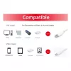 USB 3.2 Gen 1 C–A kabelis EQUIP 0,5 m 5 Gbps balts (USB-C uz USB-A, niķelēti kontakti)