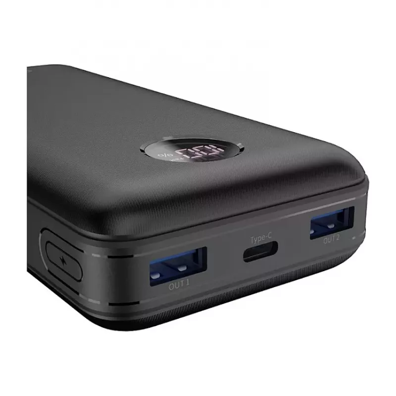 Canyon PB-2002 ārējais akumulators 20 000 mAh PD20W melns