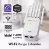 Wi‑Fi signāla pastiprinātājs QOLTEC AC1200 – QOLTEC AC1200 divjoslu…