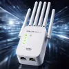 Wi‑Fi signāla pastiprinātājs QOLTEC AC1200 – QOLTEC AC1200 divjoslu…