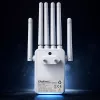 Wi‑Fi signāla pastiprinātājs QOLTEC AC1200 – QOLTEC AC1200 divjoslu…
