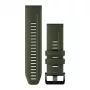 Garmin viedpulksteņa piederumi fenix 7X 26mm QuickFit Moss silikona siksniņa