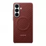 Samsung Carbon Magnet vāciņš Galaxy S26+, sarkans