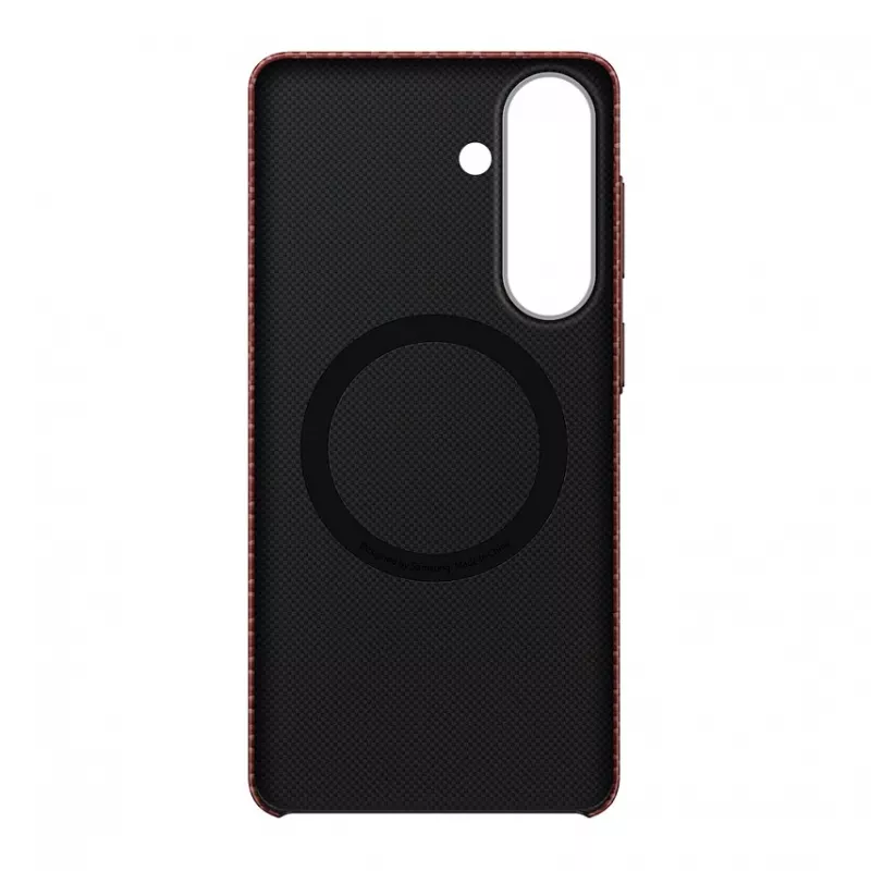 Samsung Carbon Magnet vāciņš Galaxy S26+, sarkans