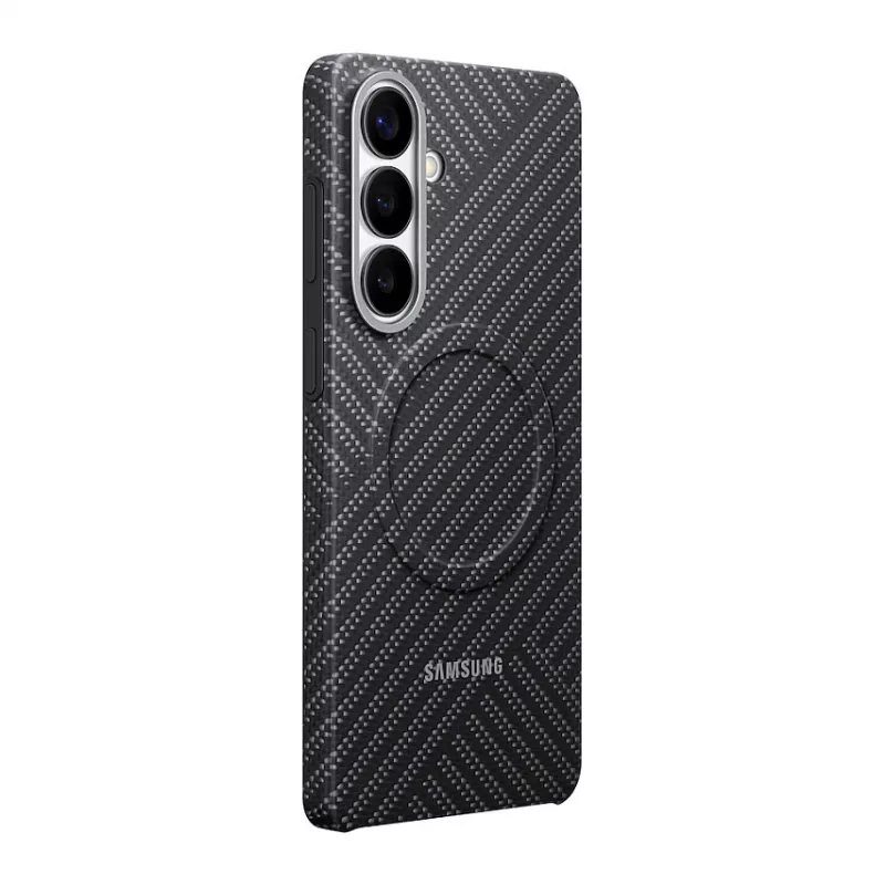 Samsung Carbon Magnet vāciņš Galaxy S26+, tumši pelēks